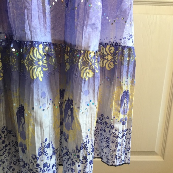 Summer Bohemian Style Women Floral Printed Converti Dress Long Ankle Skirt - Picture 3 of 6